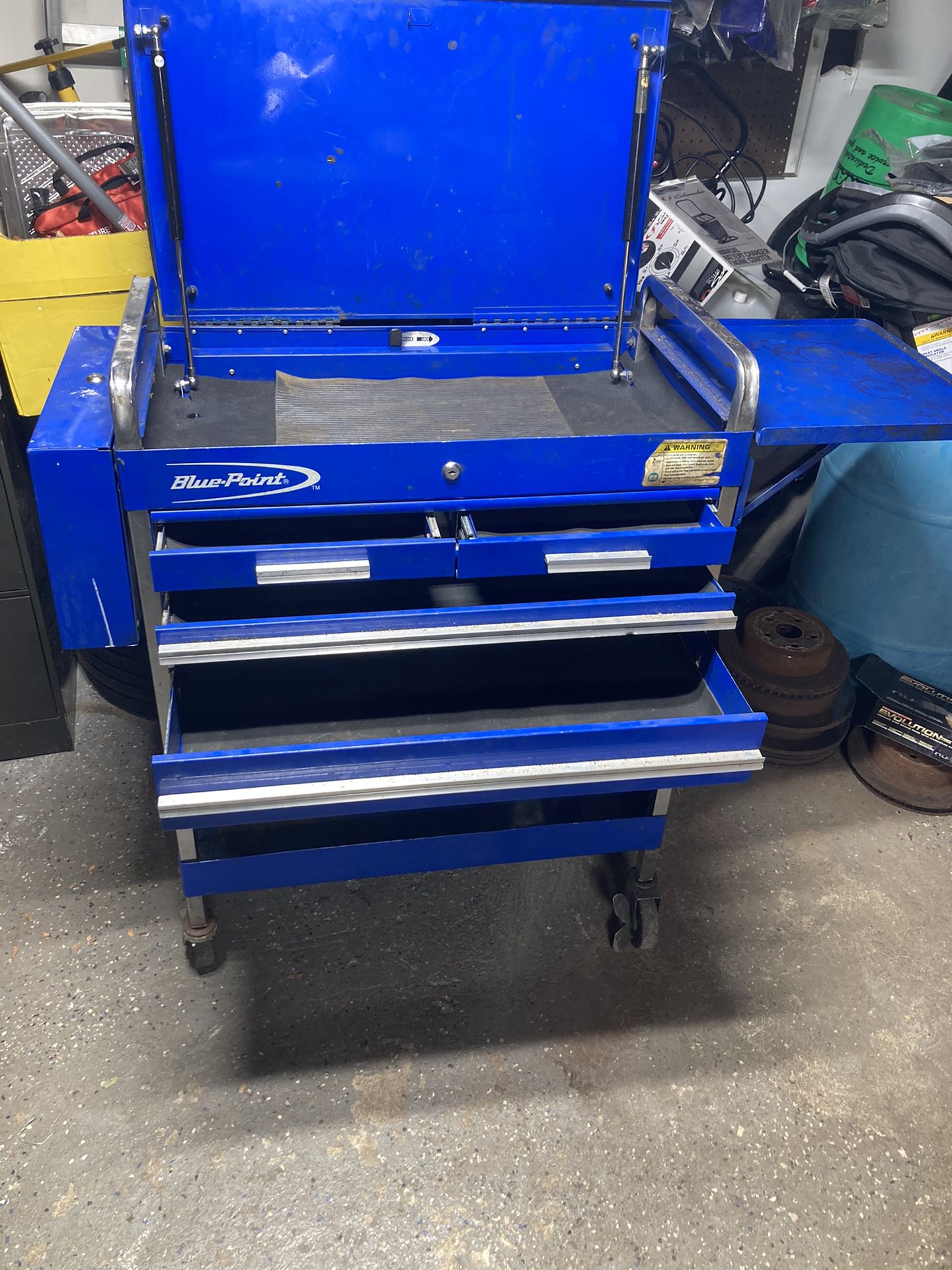  Four-drawer Bluepoint Tool Cart