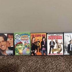 Romantic Comedy and Leap Frog DVDs!