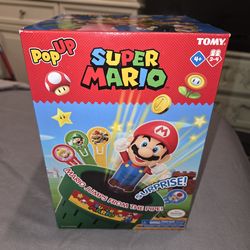 Super Mario Pop Up Toy Brand New