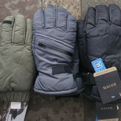 Gloves Mens Winter Various $9 Each