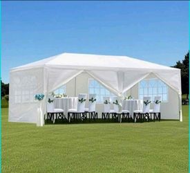 10'x20' Outdoor Canopy Tent Patio Camping Gazebo Storage Shelter Pavilion Cater Party Wedding BBQ Events Tent w/Removable Sidewalls