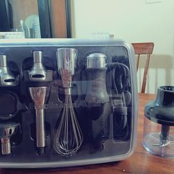 KitchenAid® 5 Speed Hand Blender, Contour Silver