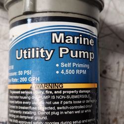 Marine Utility Pump