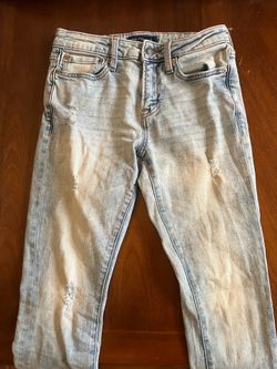 Aeropostale Men’s Ripped Skinny Jeans 28x30