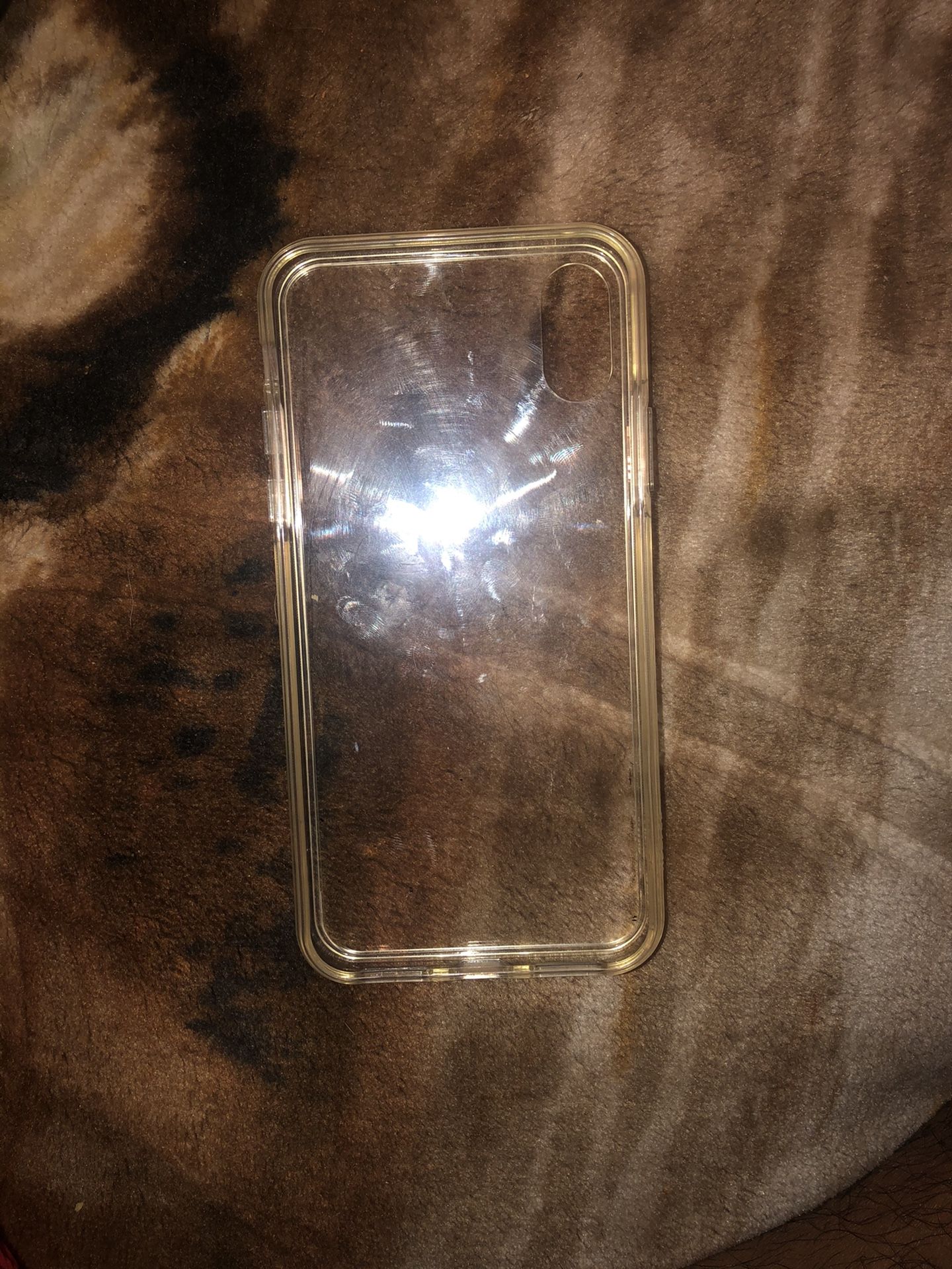 Clear case iPhone X