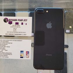 Unlocked Black iPhone 8 Plus 256gb