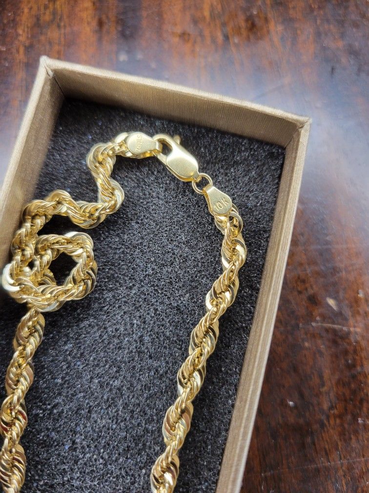 10k Real Gold Rope for Sale in Fort Worth, TX OfferUp