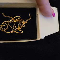 Vintage Winnie The Pooh Necklace