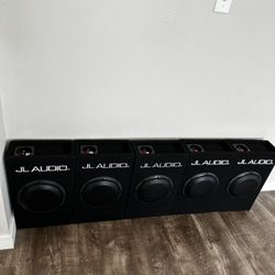 JL AUDIO MicroSub 8w3 $200 Each 