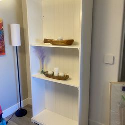 White Large Book Case 
