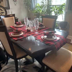Beautiful Solid Wood Dining Room Table