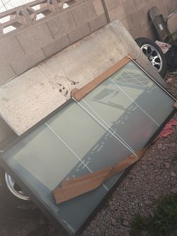 Glass door