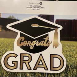 Graduation Yard Sign