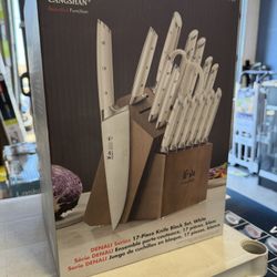 Cangshan Denali Series German Steel Forged 17-piece Knife Block Set