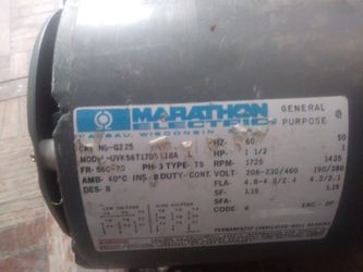 1 1/2 hp electric motor