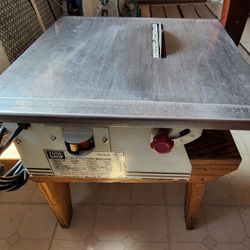 Vintage Tool Shop Tile Cutting machine