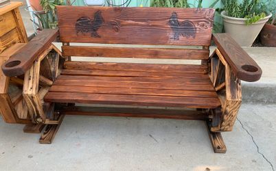 🐔Wooden Bench 🌵Banca de madera 🐔