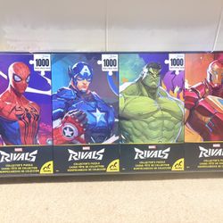 Marvel Rivals Collector’s Puzzle Set – 4-Pack (1000 Pieces Each) New And Sealed