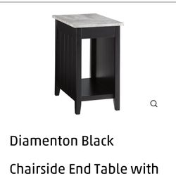 Ashley Furniture End Table With Plugs And USB Ports 