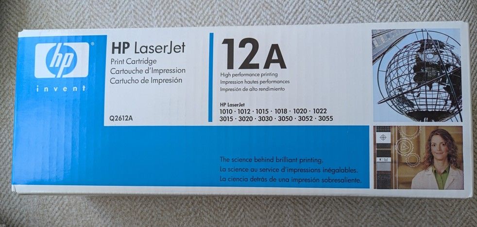 HP LaserJet Printer Cartridge 12A
