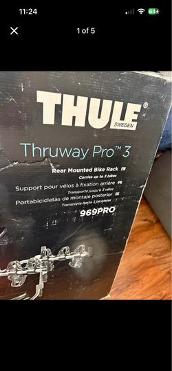Thule Thruway Pro 3 Rear Mounted Bike Rack 969PRO