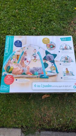 Infantino Activity Gym and ball Pit