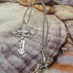 Silver plated Cross