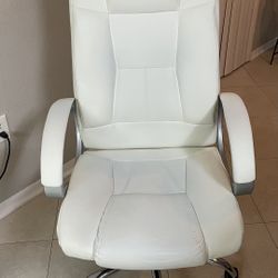White Office Chair 