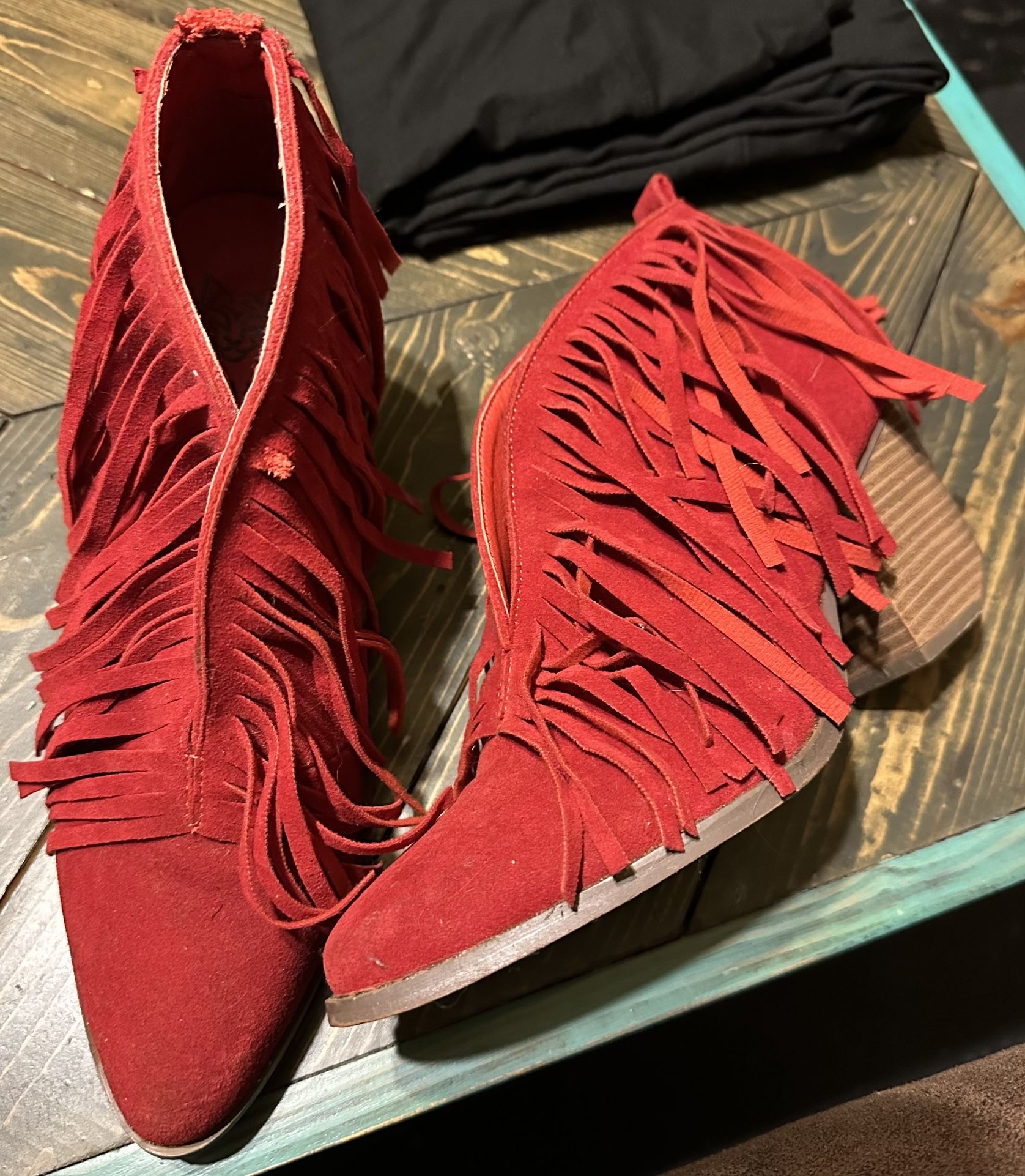 Red Booties!