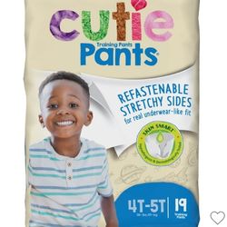 Cuties Pullups Size 4t-5t