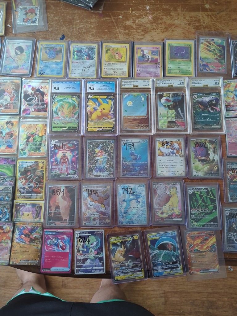Pokemon Lot Graded And Non Shoot Me A Price