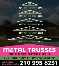 Steel building carports