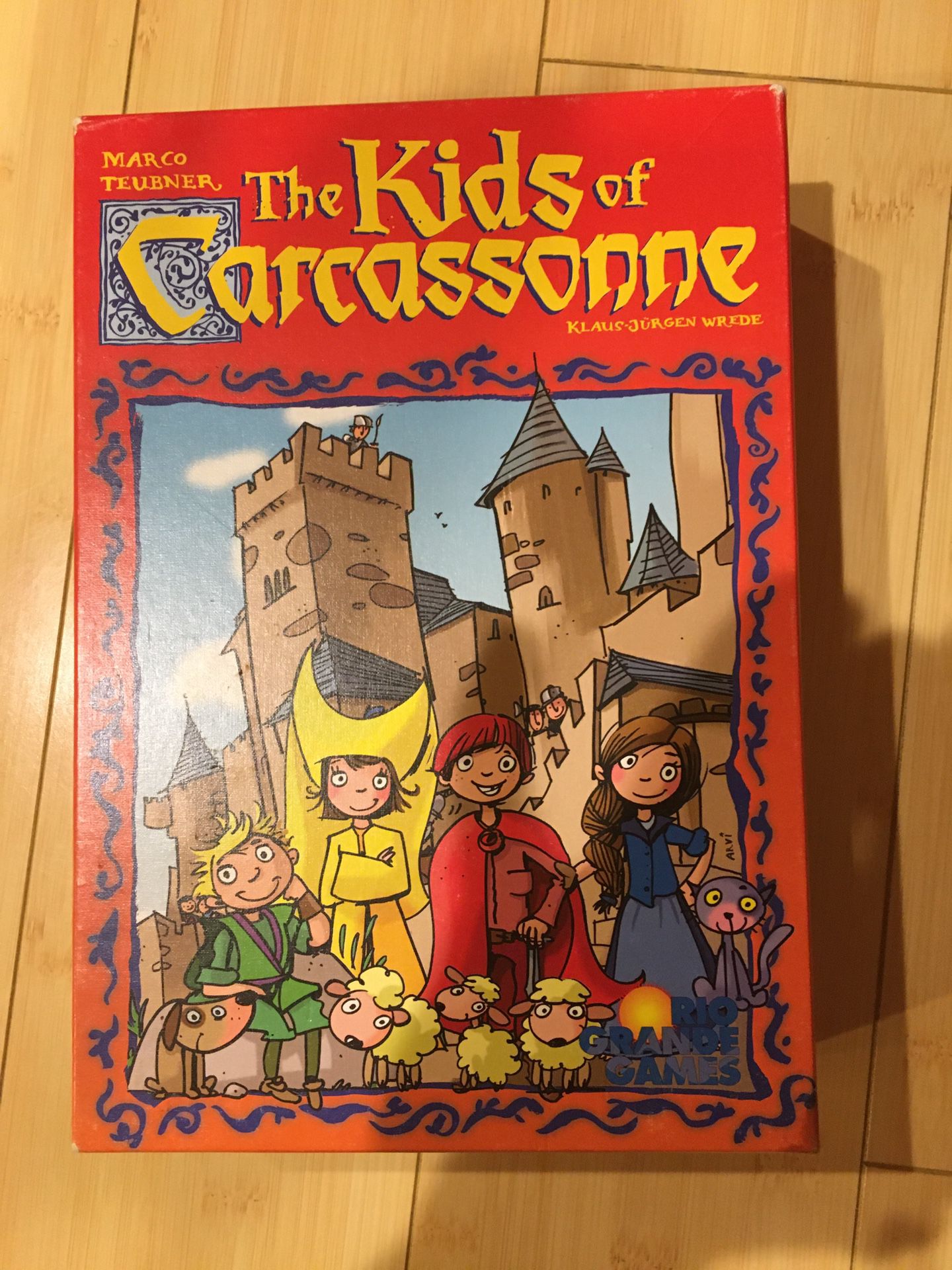 The kids of carcassone game