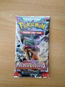 Pokémon TCG Scarlet and Violet Paldea Evolved Booster Pack