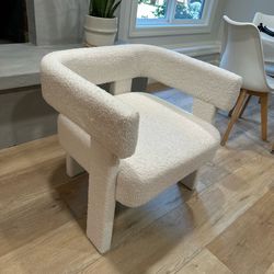 Sherpa accent chair