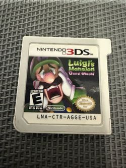 Luigi’s mansion dark moon 3ds game