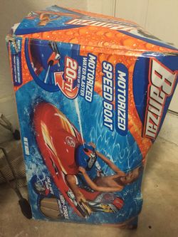 Motorized speed boat