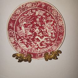 Vintage Japanese Beautifully Crafted Plate