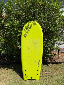 Beater twin fin 54 soft top surfboard