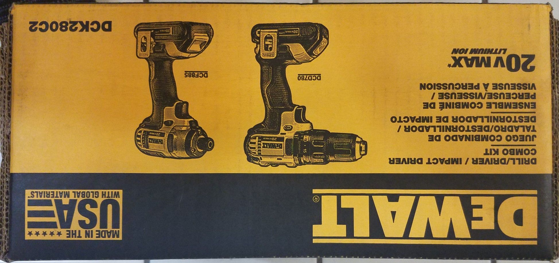 Dewalt drill set