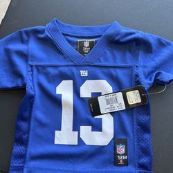 New York NFL giants infant kids jersey 12 months new
