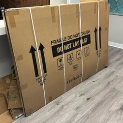 Realspace™ Magnetic Dry-Erase Whiteboard, 48" x 72", Silver Frame