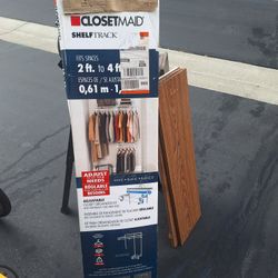 Closetmaid Shelving Kit PLUS 6 Other Wood Shelves