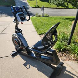 Nordictrack elite 5.4 recumbent bike for sale hotsell