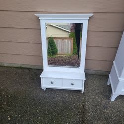 Entry Way Mirror Cubby