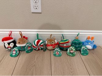 Brand New Squishmallow Ornament Plushies