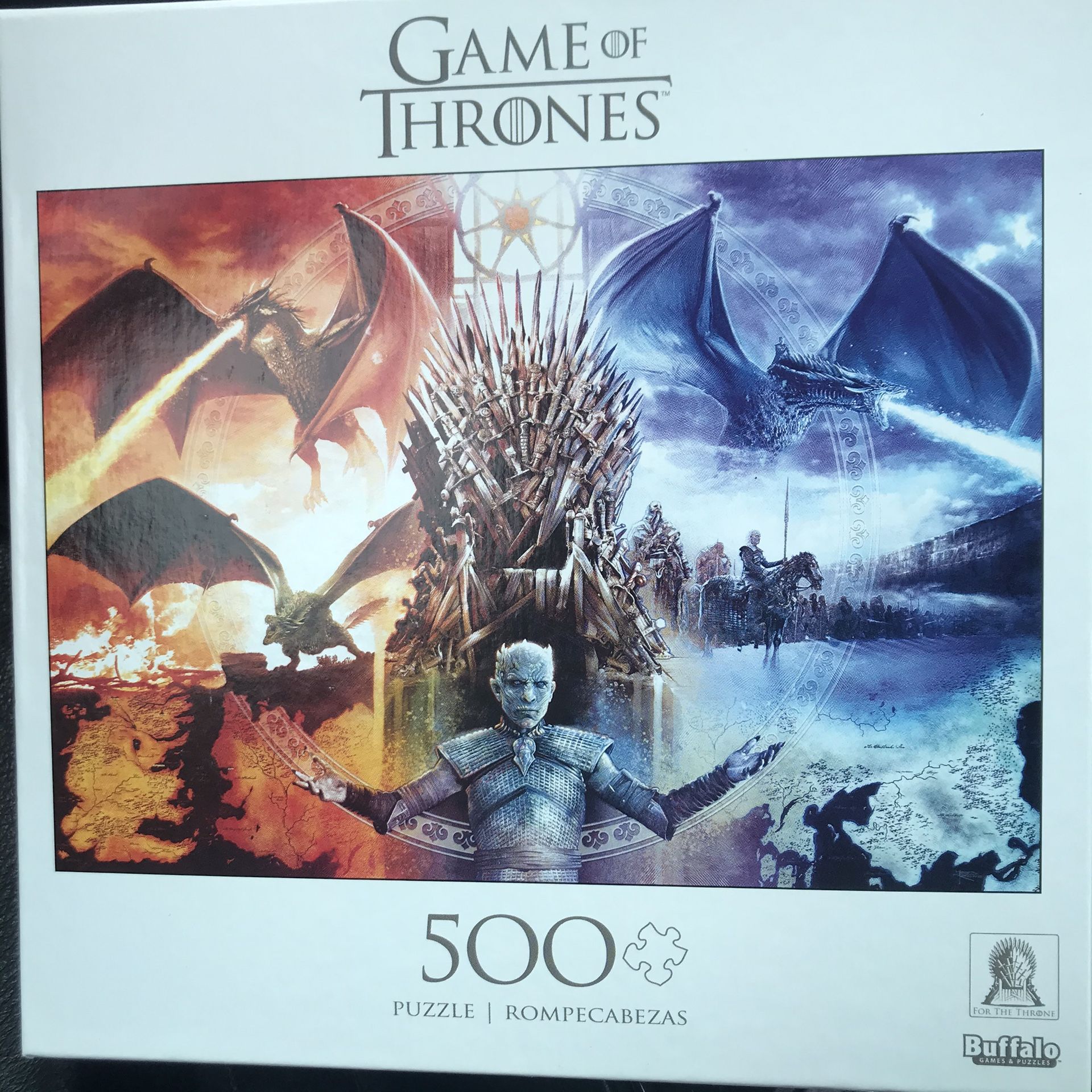 NEW!!!Game of Thrones 500 pc jigsaw puzzle