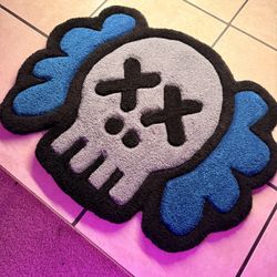 Custom Tufted Kaws Head 