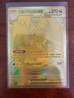 Gold dragonite 291 Pokemon