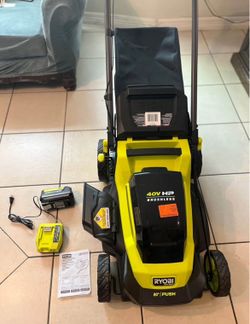 Ryobi 40V PUSHMOWER KIT